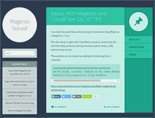 Tablet Screenshot of magentosolved.com